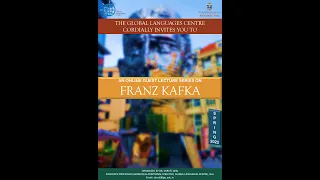 First Online Guest Lecture Series on Franz Kafka