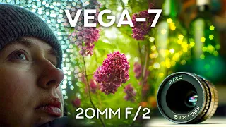 Vega-7 20mm f/2 | Вега-7 | Cheap and fun macro lens