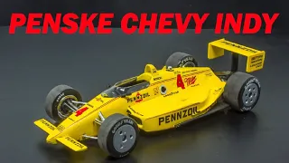 IndyCar: Building a Penske PC18 Chevy Scale Model | Rick Mears Indy 500
