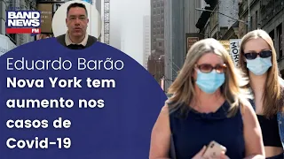 Nova York tem aumento nos casos de Covid-19