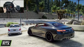 GTA 5 - Stealing back my Mercedes-AMG S63 Coupe - Wild Coupe!