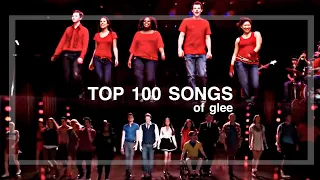 top 100 songs | glee