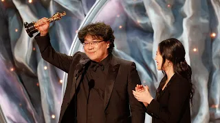 Watch Bong Joon-ho's Best Moments of the Night | Oscars 2020