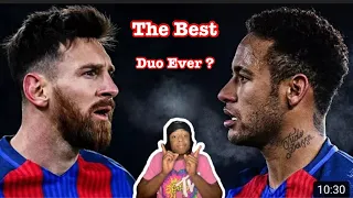American Reacts to Lionel Messi and Neymar Jr ● Magical Duo ● All Assists On Each Other 2013 2017 |