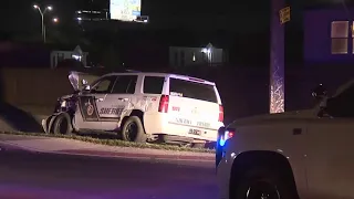 Bexar County deputies crash, hospitalized after responding to shooting call on West Side
