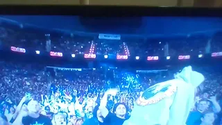 Travis Scott shows up at WWE