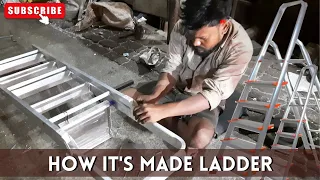 How it's made aluminum ladder