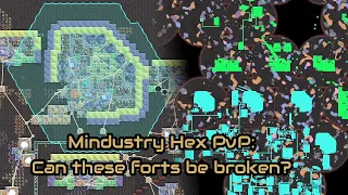 Mindustry Hex PvP: Can these forts be broken?