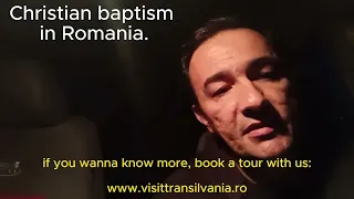 Romania Travel Vlog. Christian baptism in Romania.