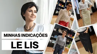 MINHAS INDICAÇÕES LE LIS