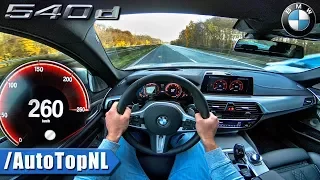 BMW 5 Series Touring G31 540d xDrive AUTOBAHN POV ACCELERATION & TOP SPEED by AutoTopNL