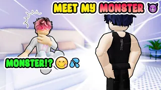 Reacting to Roblox Story | Roblox gay story 🏳️‍🌈| I MET HIS MONSTER!