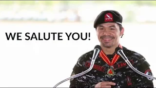 Mabuhay ka! Colonel Manny Pacquiao!