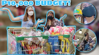 Grocery Shopping With Me! | 10,000 Pesos Budget! | Sai Datinguinoo