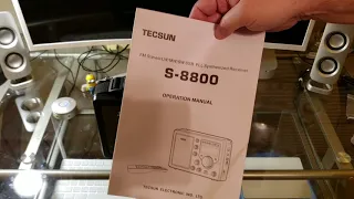 Tecsun S-8800 Unboxing and first impressions