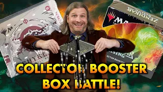 Phyrexia VS Zendikar! The Collector Booster Box Battle! | An Unsettling Magic: The Gathering Video