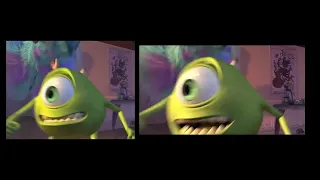 Fullscreen vs Widescreen (Monsters Inc)