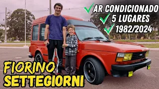 FIAT 147 QUE FARIA INVEJA AOS SUVs MODERNOS | FIAT FIORINO SETTEGIORNI 1982