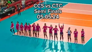 CCS vs CTC SEMI FINALS | RAW CLIPS | ❤️ 05.05.24 #pvl2024 #creamline