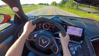 2021 Chevrolet Corvette Z51 - POV Test Drive (Binaural Audio)