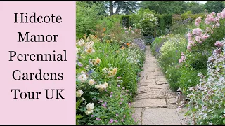 🌹 UK Hidcote Manor Perennial Gardens Walking Tour // Gloucestershire, England