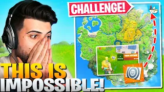 The *IMPOSSIBLE* Yacht Keycard Challenge! (Fortnite Battle Royale)