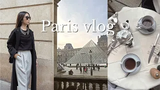 Paris vlog 🇫🇷 | Valentine’s Day in Paris, popular cafes, Ami Paris, Hermes & Chanel shopping