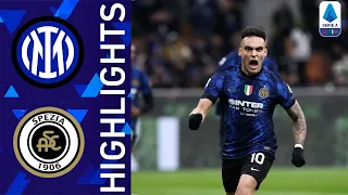 Inter - Spezia 2-0 Highlights | Lega Serie A TIM 2021/2022