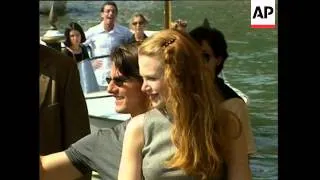 The Others Premiere - Tom Cruise And Nicole Kidman Keep Their Distance At Film Premiere, Tom And Nic