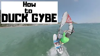 How to Duck Gybe!