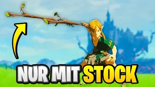 Zelda TOTK NUR mit STOCK spielen!