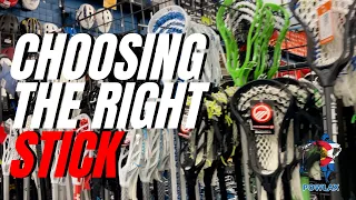 So Your Kid Wants to Play Lacrosse | Choosing The Right Stick | POWLAX