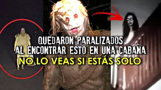 Quedó paralizado al grabar esto en su cabaña | No lo veas si estás solo