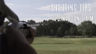 Don't Aim, Point The Shotgun: Tips For Better Shotgun Wing Shooting & Duck Hunting