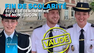 📽️ Fin de scolarité pour les élèves-gendarmes de l'école de gendarmerie de Montluçon !