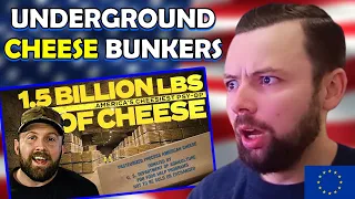 European Reacts: America's Secret Underground Cheese Bunkers