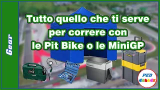 Tutto quello che ti serve per correre con le Pit Bike o le MiniGp