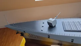 Arkmodel PLAN 055 Cruiser "Nanchang", stage 2, moving main gun