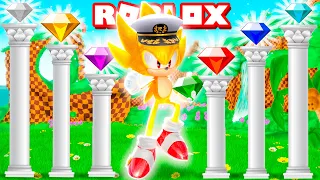 I am SUPER SONIC in ROBLOX