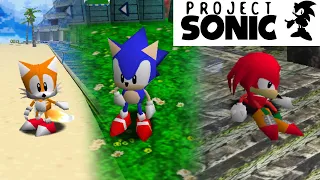 Project Sonic Adventure Saturn Models Mod release