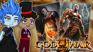 Disney Villains React To Kratos | God of War | Gacha react