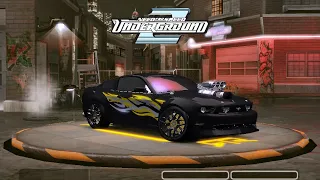 NFS Underground 2 - Ford Mustang GT yaması ( Tuning - Race - Build )