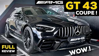 2021 MERCEDES AMG GT 4 Door Coupe NEW GT43 NEW Entry Level GT FULL REVIEW Exterior Interior 4MATIC+