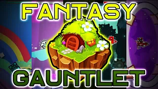 FANTASY GAUNTLET 100% COMPLETE (ALL COINS) | Geometry Dash 2.2