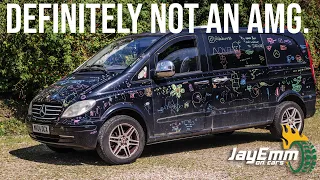 He Let His Kids Decorate His Van! My Review of a Rusty 2004 Mercedes Vito