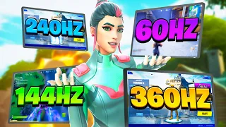 This is The Difference Between 60hz, 144hz, 240hz & 360hz!