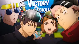 Los Jujutsu Kaisen JUEGAN FORTNITE!