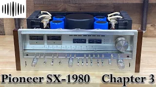 DR #46 - Pioneer SX 1980 Classic Audio Receiver Restoration - Chapter 3