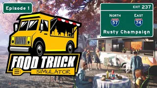 Food Truck Simulator - Time For Some Eats on the Go!  Episode 1