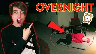 Loser Has To Sleep In The Backyard... | Colby Brock